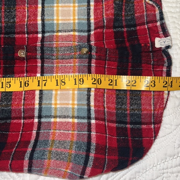 American Eagle Slim Fit Ahh-Mazingly Soft Flannel Shirt, Juniors Medium - Picture 3 of 7